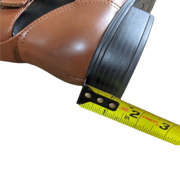 Women's Circus by Sam Edelman Parker Riding Boot in Black & Saddle Brown - 8.5 - Picture 16 of 16